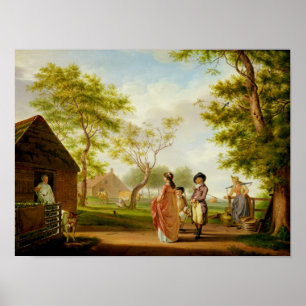 Besök Land-mejeriet Poster