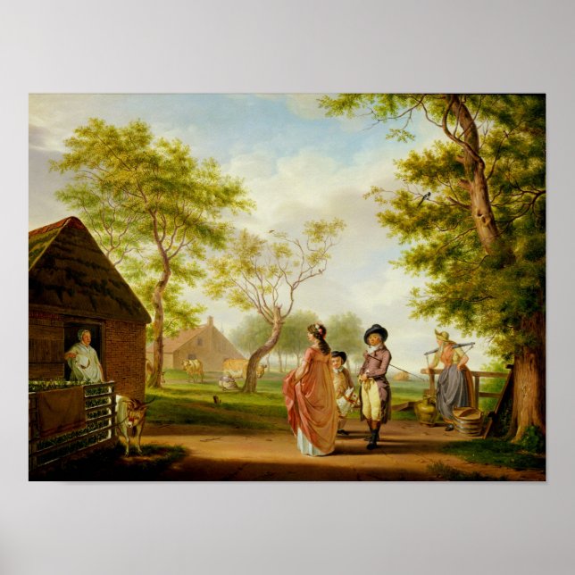 Besök Land-mejeriet Poster (Framsidan)