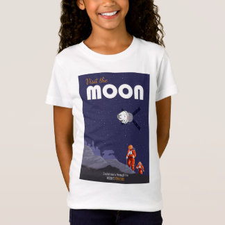 Besök Måne - Rymdresor T Shirt