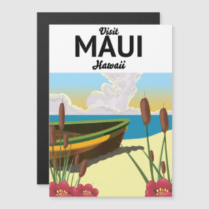 Besök Maui Hawaii-turismen poster