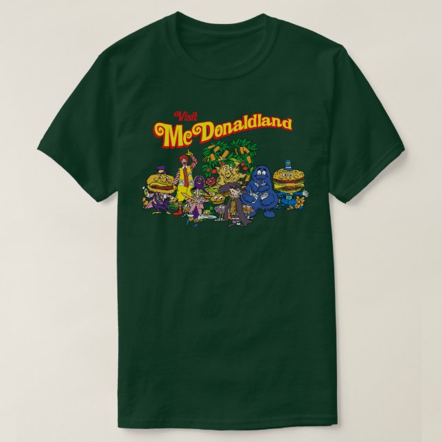 Besök McDonaldland T Shirt (Design framsida)