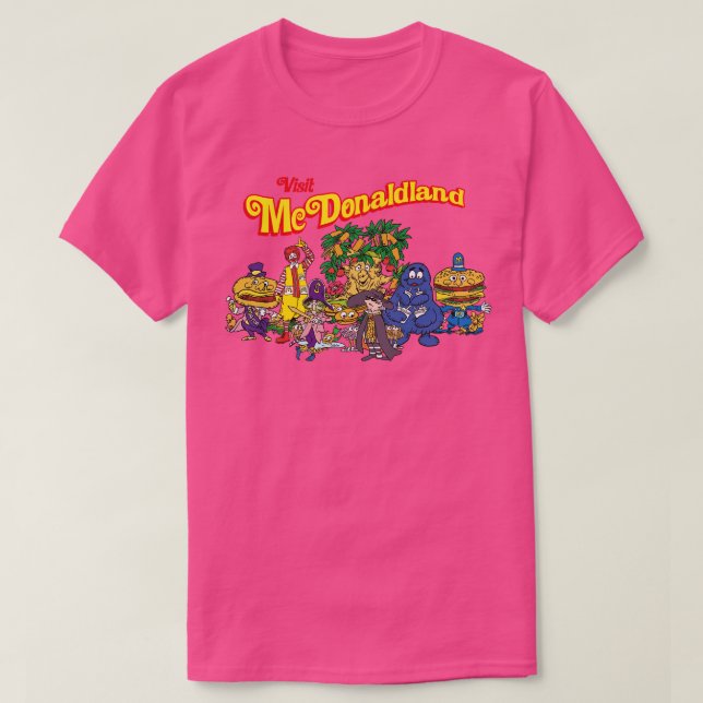 Besök McDonaldland T Shirt (Design framsida)