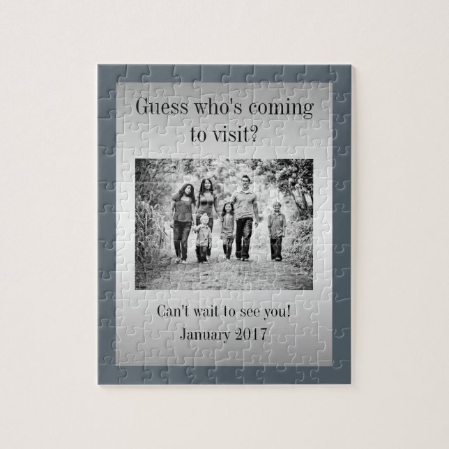 Besök med överraskning pussel (Vertikal)