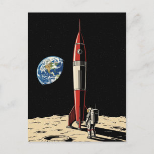 Besök Moon Travel Vykort
