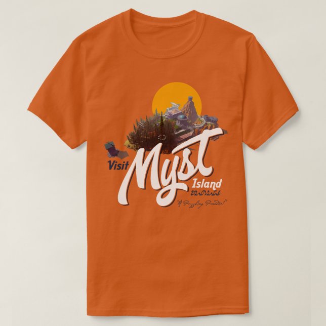 Besök Myst T Shirt (Design framsida)