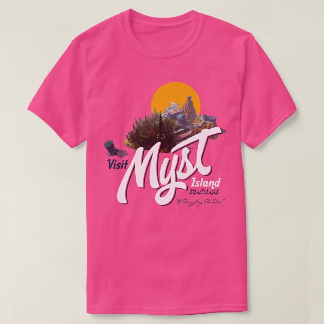 Besök Myst T Shirt (Design framsida)