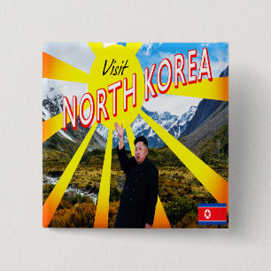 Besök Nordkorea Knapp