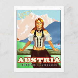 Besök Österrike! Vykort