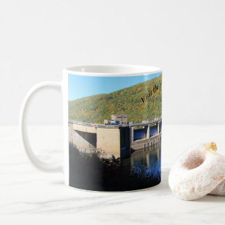Besök PA-Vilder Picturesque Souvenir Kinzua Dam Kaffemugg