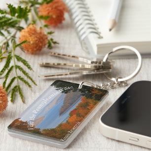 Besök PA Vilder Scenia Souvenir Kinzua Reservoir Nyckelring