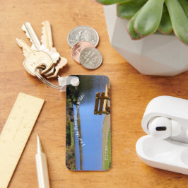 Besök PA Vilds Picturesque Souvenir Twin Sjöar ANF Nyckelring