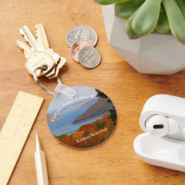 Besök PA Vilds Scenia Souvenir Kinzua Reservoir Nyckelring