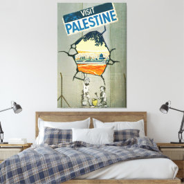 Besök Palestina Beach Boys Canvastryck