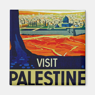 Besök Palestina Magnet