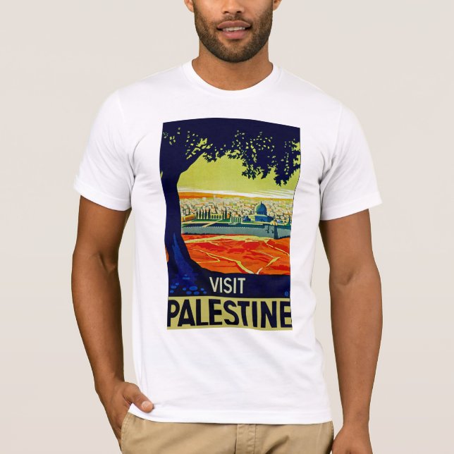 Besök Palestina Tröja (Framsida)