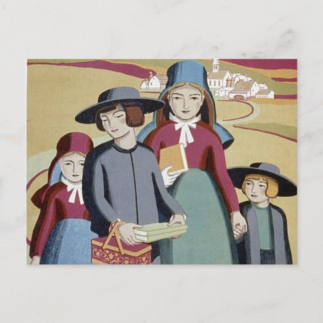 Besök Pennsylvania- 1894 Vykort (Framsida)