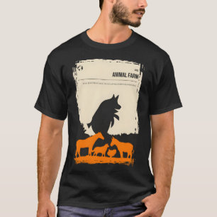 Besök Poster över djuruppfödningsanläggningen Vint T Shirt