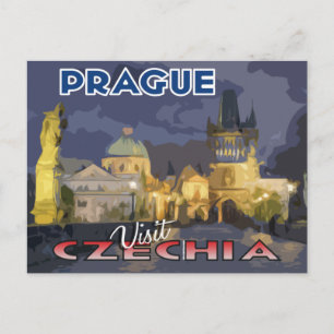 Besök... Prag, Czechia Vykort