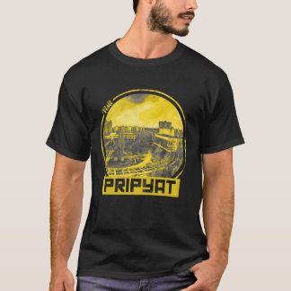 Besök Pripyat Ghost City Artwork T Shirt