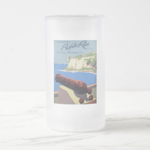 Besök Puerto Rico, El Morro-fästningen, Gamla San Frostat Ölglas