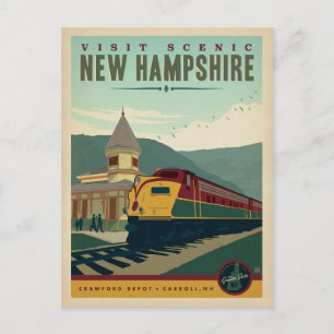 Besök Scenia New Hampshire Vykort