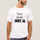 Besök sceniska Gary, Indiana T Shirt