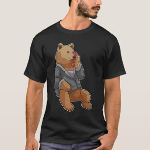 Besök som sekreterare med Mobil T Shirt