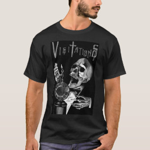 Besök Tecknad Bok Manar där Skull T-Shirt sjunke