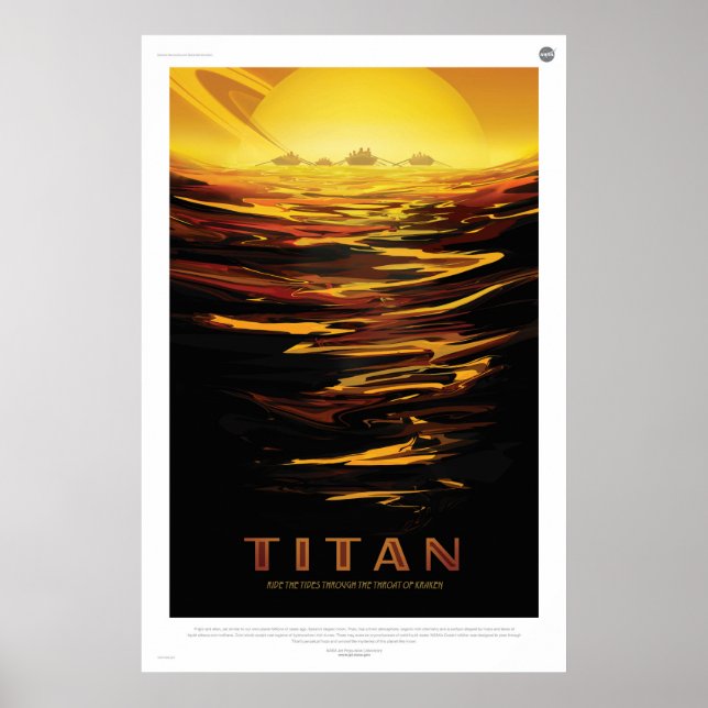 Besök Titan Poster (Framsidan)