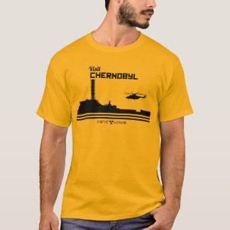 Besök Tjernobyl - kärnkraftverk T Shirt