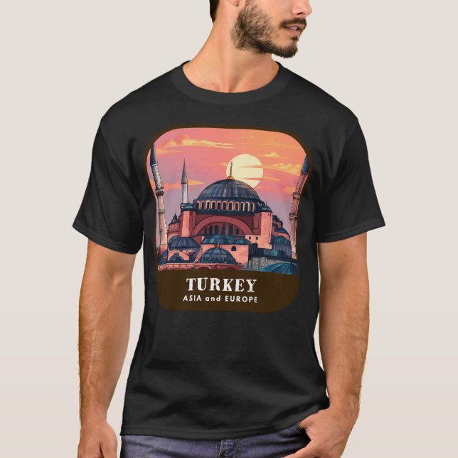 Besök Turkiet (resmål) T Shirt (Framsida)