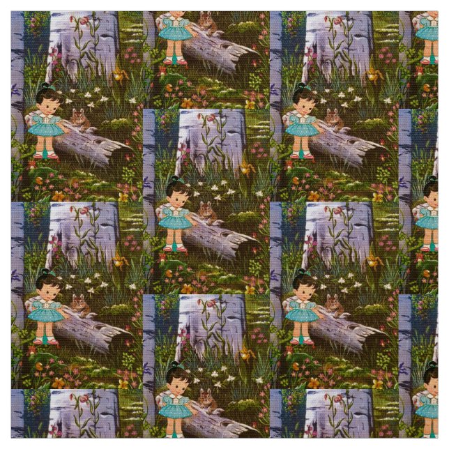 Besök vänner i den gamla Aspen Grove Tyg (Provkarta)