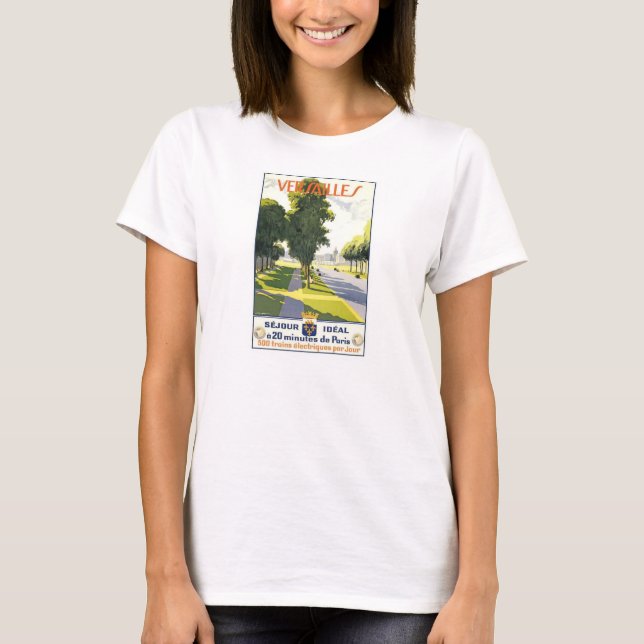 Besök Versailles T Shirt (Framsida)