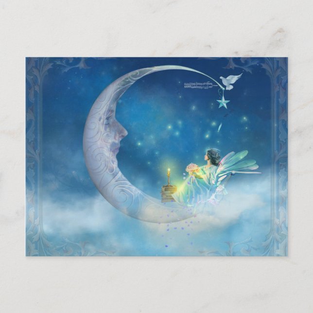 Besök vykortet Måne Vykort (Framsida)