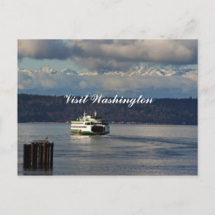 Besök Washington-vykort Vykort