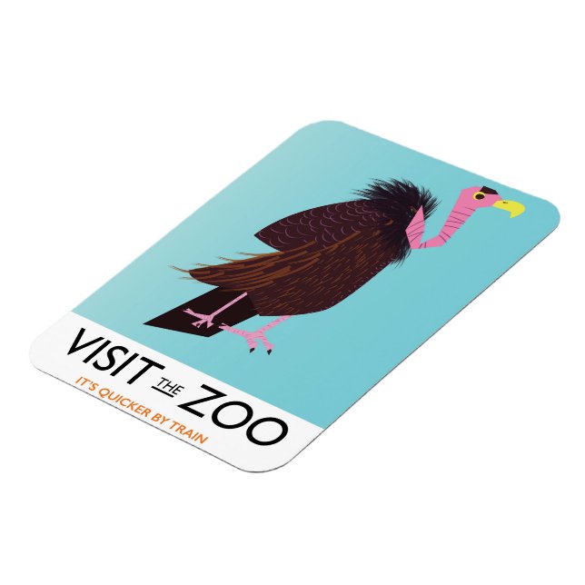 Besök zoo magnet (Vänstra Sidan)