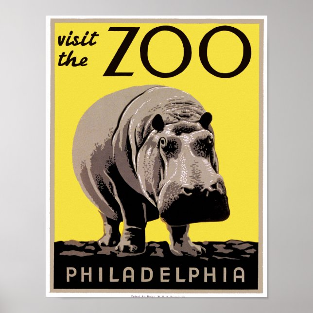 Besök zoo poster (Framsidan)