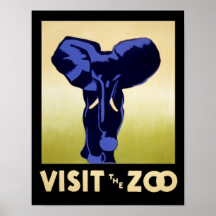Besök zoon poster