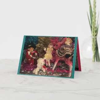 Besöka Uncle Mistletoe Helgkort