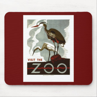 Besöka zooen - WPA-affischen - Musmatta