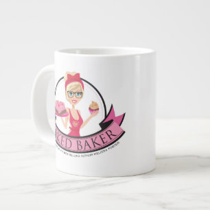 Besökad av Kärlek Baker Jumbo Mugg