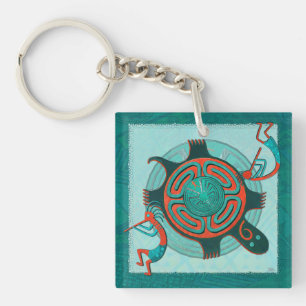 Besökare Anasazi Native Folk Art