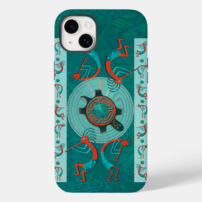 Besökare Anasazi Native Folk Art (Baksida)
