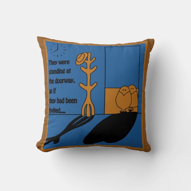 Besökarna Kudde (Framsida)