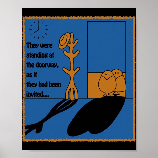 Besökarna Poster (Framsidan)