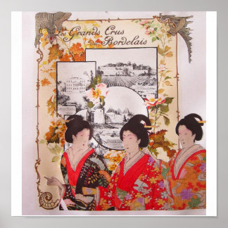 Besöker turistbyrån - collage konst poster