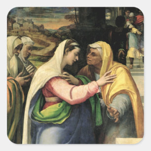 Besöket, 1519 fyrkantigt klistermärke