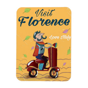 BesökFlorence reser den italienska sparkcykeln Magnet