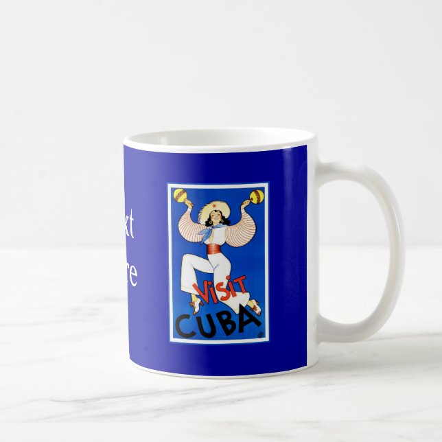 BesökKubavintage Kaffemugg (Höger)