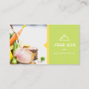 Besökskort för restaurang.  visitkort